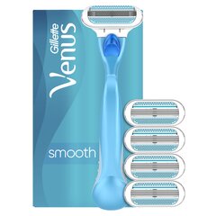Бритвенный набор для женщин Gillette Venus: бритвенное лезвие, 4 дополнительных головки цена и информация | Косметика и средства для бритья | 220.lv
