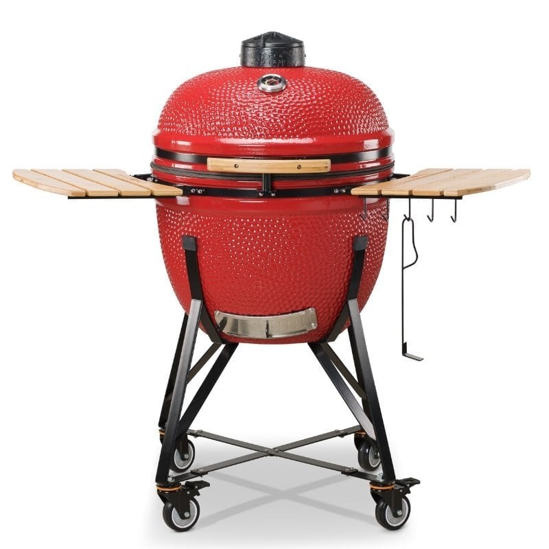 Keramikas grils Kamado Bono Limited, 64cm, sarkans cena un informācija | Grili | 220.lv