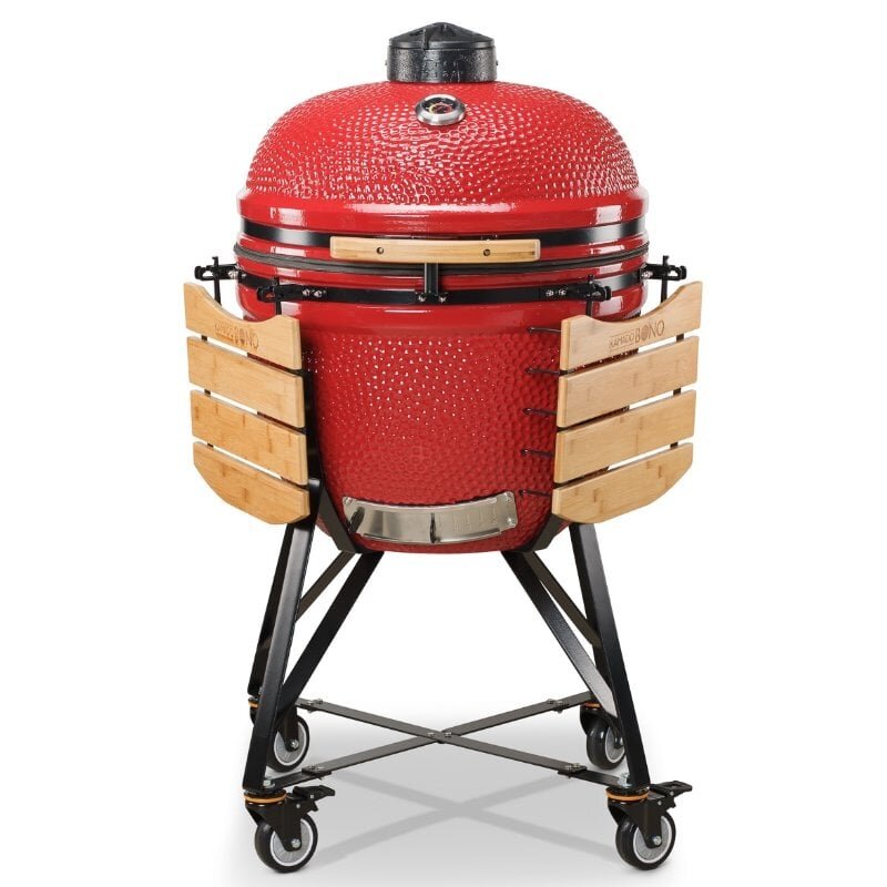 Keramikas grils Kamado Bono Limited, 64cm, sarkans cena un informācija | Grili | 220.lv