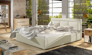 Кровать Belluno MD, 160x200 см, кремовая цена и информация | Кровати | 220.lv
