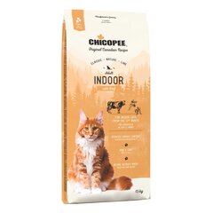 Chicopee istabā dzīvojošiem kaķiem ar liellopa gaļu Adult Indoor Beef, 15 kg cena un informācija | Sausā barība kaķiem | 220.lv