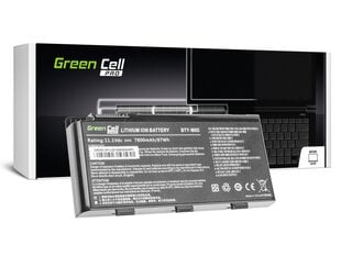 Green Cell PRO Laptop Akumulators BTY-M6D piemērots MSI GT60 GT70 GT660 GT680 GT683 GT780 GT783 GX660 GX680 GX780 цена и информация | Аккумуляторы для ноутбуков	 | 220.lv