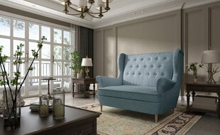 Dīvāns Aros, gaiši zils cena un informācija | Dīvāni | 220.lv
