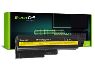 Green Cell Klēpjdatoru akumulators piemērots IBM Lenovo ThinkPad T60 T61 R60 R61 cena un informācija | Akumulatori portatīvajiem datoriem | 220.lv