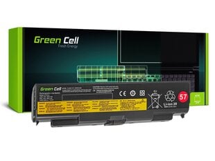 Green Cell Klēpjdatoru akumulators piemērots Lenovo ThinkPad T440P T540P W540 W541 L440 L540 cena un informācija | Akumulatori portatīvajiem datoriem | 220.lv