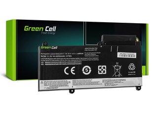 Green Cell Klēpjdatoru akumulators piemērots Lenovo ThinkPad E450 E450c E455 E460 E465 цена и информация | Аккумуляторы для ноутбуков | 220.lv