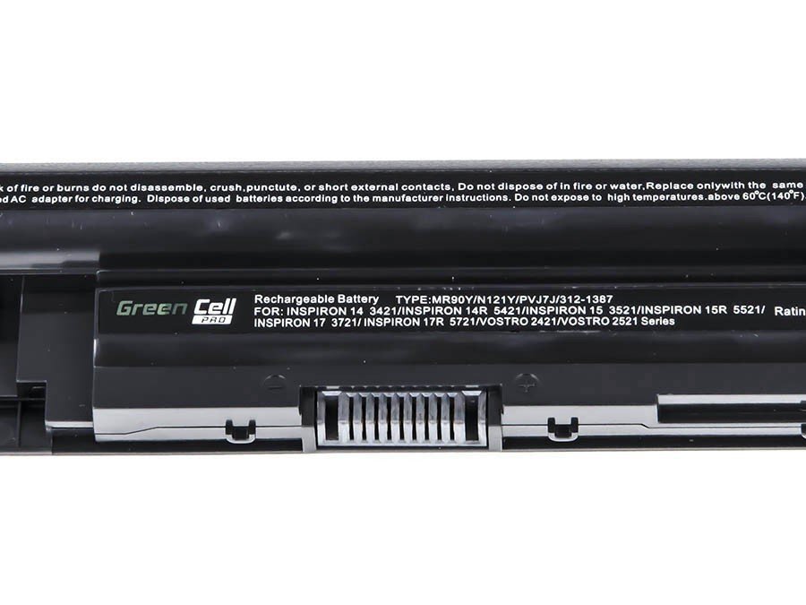 Green Cell Pro Klēpjdatoru akumulators piemērots Dell Inspiron 14 3000 15 3000 3521 3537 15R 5521 5537 17 5749 cena un informācija | Akumulatori portatīvajiem datoriem | 220.lv