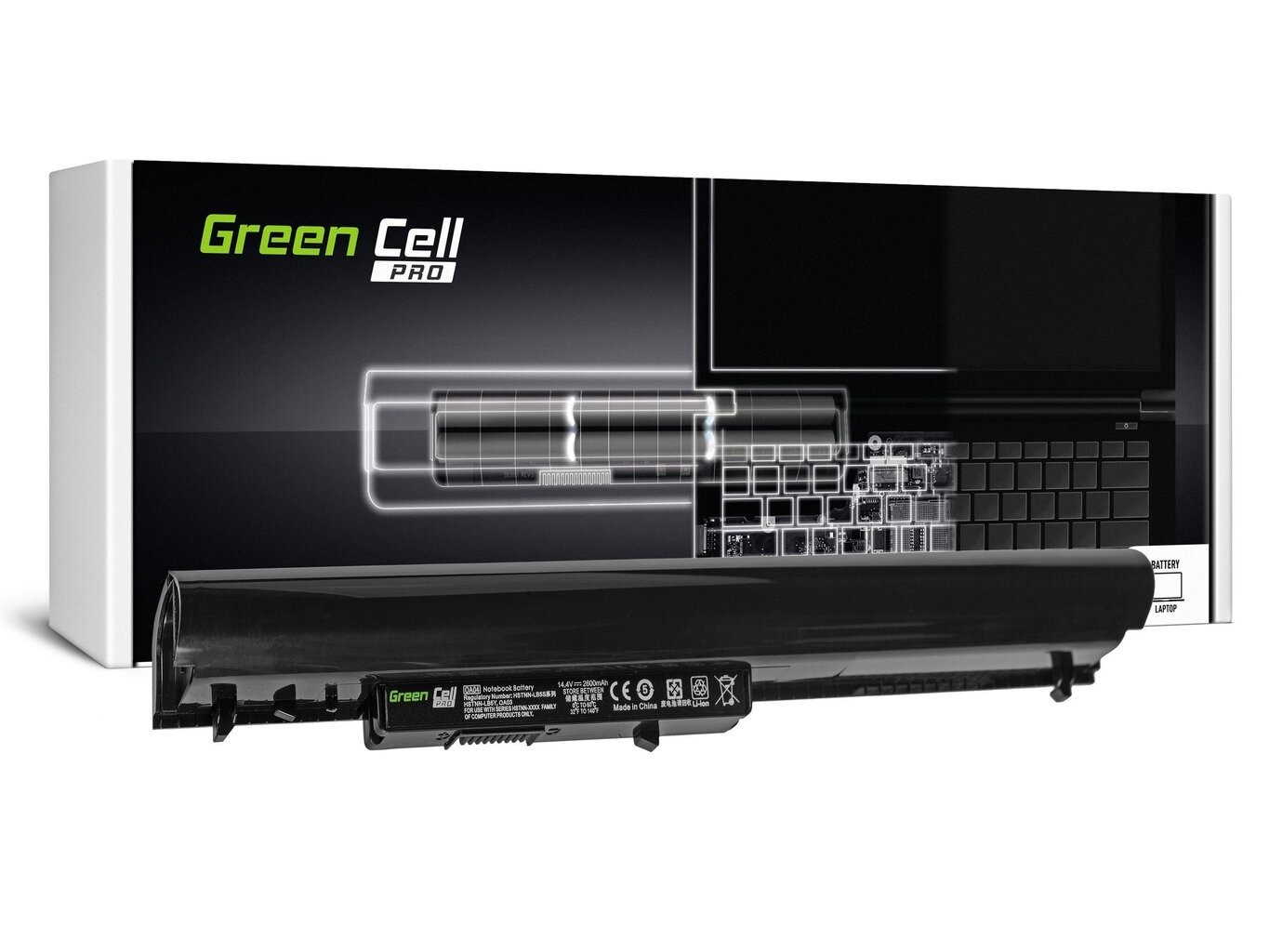 Green Cell Pro Klēpjdatoru akumulators piemērots HP 240 G3 250 G3 15-G 15-R cena un informācija | Akumulatori portatīvajiem datoriem | 220.lv