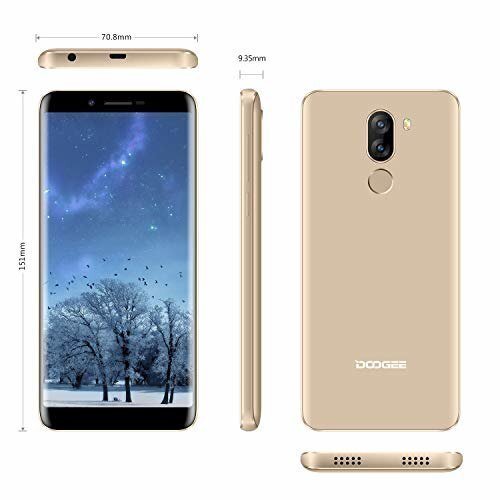 Doogee X60, 1/8 GB Dual SIM Gold цена и информация | Mobilie telefoni | 220.lv