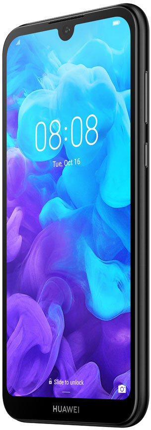 Huawei Y5 (2019), 16 GB, Dual SIM, Modern Black cena un informācija | Mobilie telefoni | 220.lv