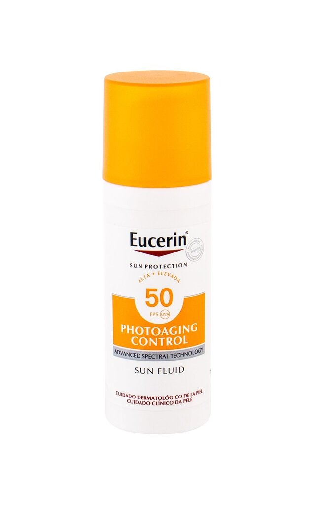 Saules aizsargkrēms Eucerin Photoaging Control SPF50+ 50 ml cena un informācija | Sauļošanās krēmi | 220.lv