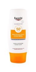 Saules aizsarglosjons Eucerin Photoaging Control SPF50+ 150 ml cena un informācija | Sauļošanās krēmi | 220.lv