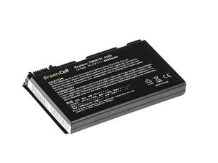 Green Cell Laptop Battery for Acer TravelMate 5220 5520 5720 7520 7720 Extensa 5100 5220 5620 5630 11.1V цена и информация | Аккумуляторы для ноутбуков | 220.lv