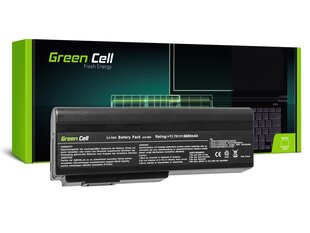 Green Cell Klēpjdatoru akumulators piemērots Asus G50 G51 G60 M50 M50V N53 N53SV N61 N61VG N61JV cena un informācija | Akumulatori portatīvajiem datoriem | 220.lv