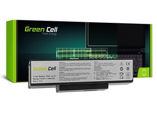 Green Cell Klēpjdatoru akumulators piemērots Asus N71 K72 K72J K72F K73SV N71 N73 N73S N73SV X73S цена и информация | Аккумуляторы для ноутбуков | 220.lv