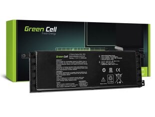 Green Cell Klēpjdatoru akumulators piemērots Asus X553 X553M X553MA F553 F553M F553MA cena un informācija | Akumulatori portatīvajiem datoriem | 220.lv