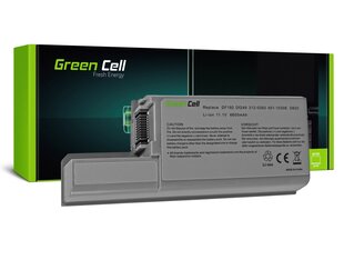 Green Cell Klēpjdatoru akumulators piemērots Dell Latitude D531 D531N D820 D830 PP04X Precision M65 M4300 cena un informācija | Akumulatori portatīvajiem datoriem | 220.lv