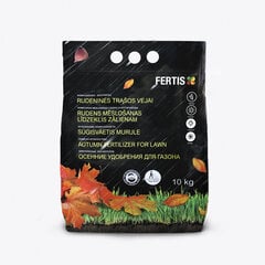 FERTIS rudens kompleksais zāliena mēslojums, 10 kg cena un informācija | FERTIS Dārza preces | 220.lv