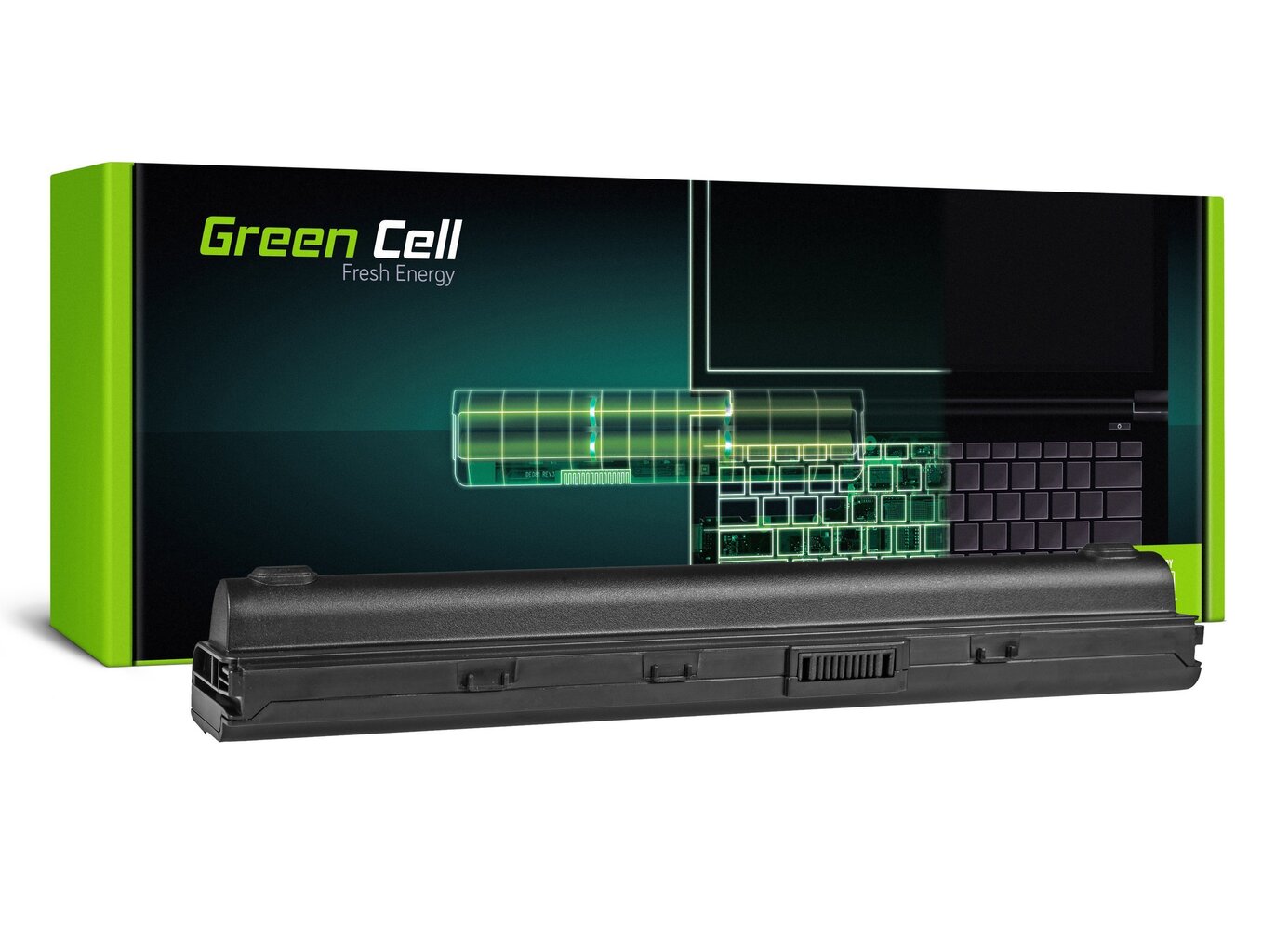 Green Cell Laptop Akumulators piemērots Asus K52 K52J K52F K52JC K52JR K52N X52 X52J A52 A52F цена и информация | Akumulatori portatīvajiem datoriem | 220.lv