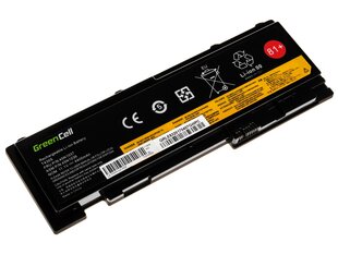 Green Cell Klēpjdatoru akumulators piemērots Lenovo ThinkPad T430s T430si цена и информация | Аккумуляторы для ноутбуков | 220.lv