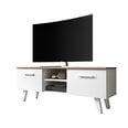 TV galdiņš Pirphal, baltā/ozola krāsā