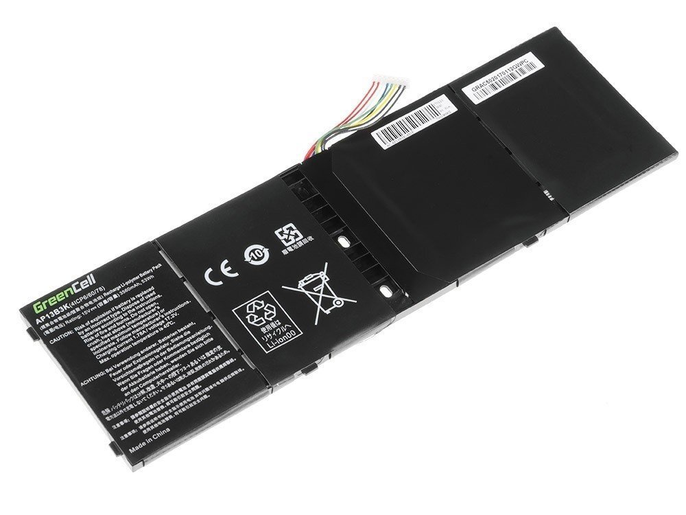 Green Cell Klēpjdatoru akumulators piemērots Acer Aspire V5-552 V5-552P V5-572 V5-573 V5-573G V7-581 R7-571 R7-571G cena un informācija | Akumulatori portatīvajiem datoriem | 220.lv