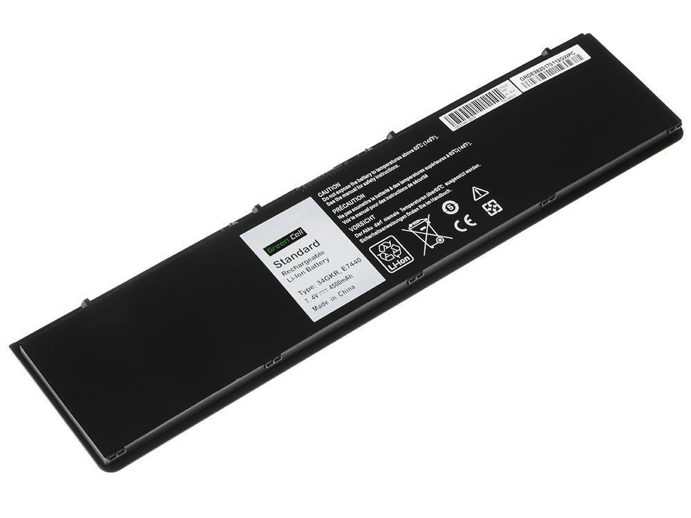 Green Cell Klēpjdatoru akumulators piemērots Dell Latitude E7440 cena un informācija | Akumulatori portatīvajiem datoriem | 220.lv