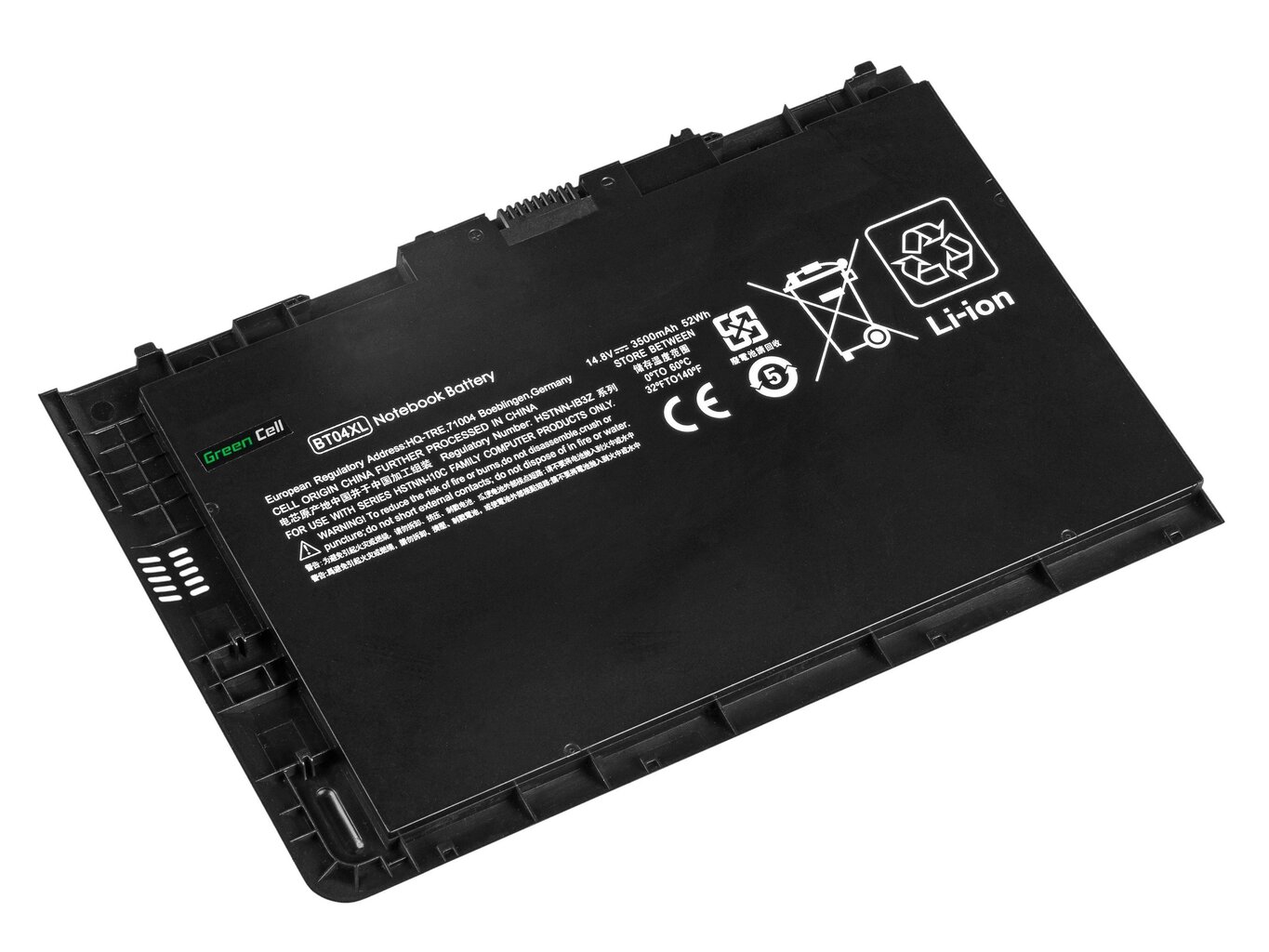 Green Cell Klēpjdatoru akumulators piemērots HP EliteBook Folio 9470m 9480m cena un informācija | Akumulatori portatīvajiem datoriem | 220.lv