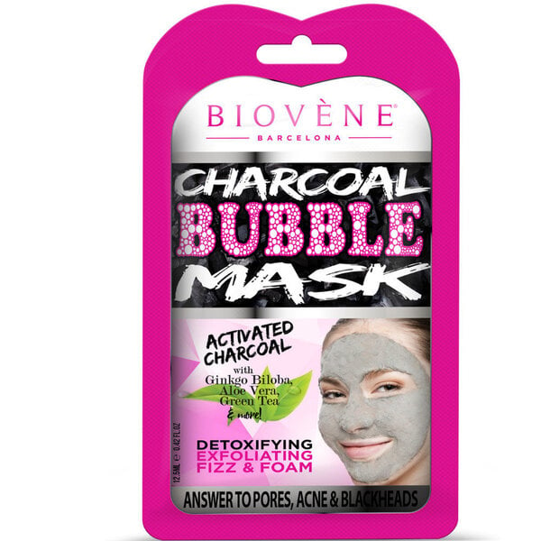 Burbuļu sejas maska BIOVENE 12,5 ml cena | 220.lv