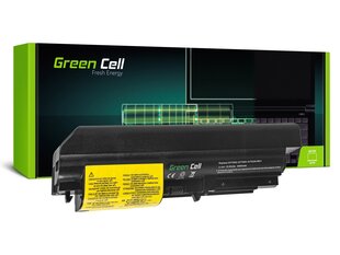 Green Cell Klēpjdatoru akumulators piemērots IBM Lenovo ThinkPad T61 R61 T400 R400 цена и информация | Аккумуляторы для ноутбуков | 220.lv