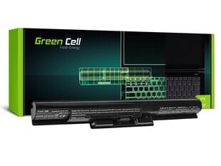 Green Cell Klēpjdatoru akumulators piemērots Sony VAIO Fit 15E Fit 14E cena un informācija | Akumulatori portatīvajiem datoriem | 220.lv
