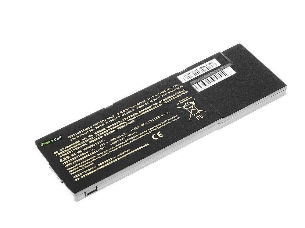 Green Cell Klēpjdatoru akumulators piemērots Sony VAIO SVS13 PCG-41214M PCG-41215L cena un informācija | Akumulatori portatīvajiem datoriem | 220.lv