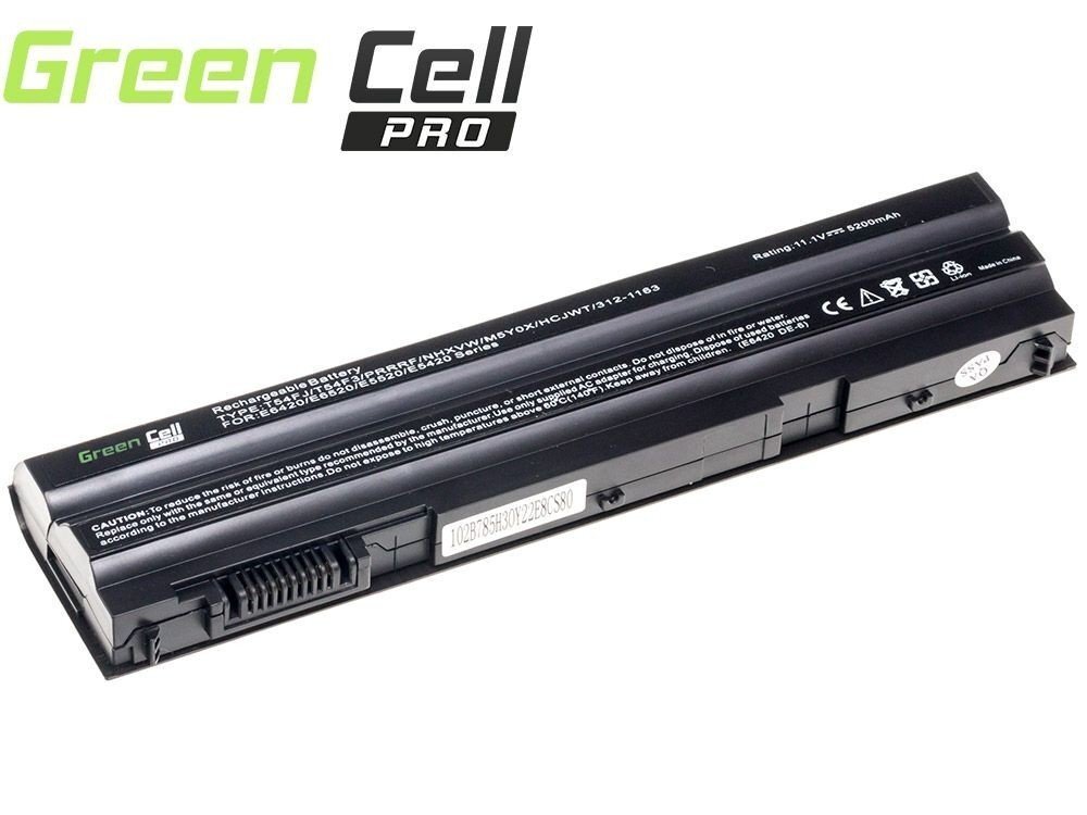 Green Cell Klēpjdatoru akumulators piemērots Dell Latitude E6420 E6520 цена и информация | Akumulatori portatīvajiem datoriem | 220.lv
