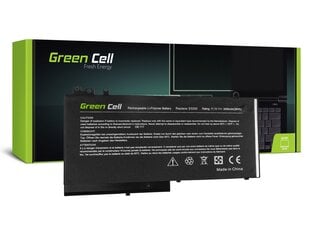 Green Cell Klēpjdatoru akumulators piemērots Dell Latitude 11 3150 3160 12 E5250 E5270 cena un informācija | Akumulatori portatīvajiem datoriem | 220.lv