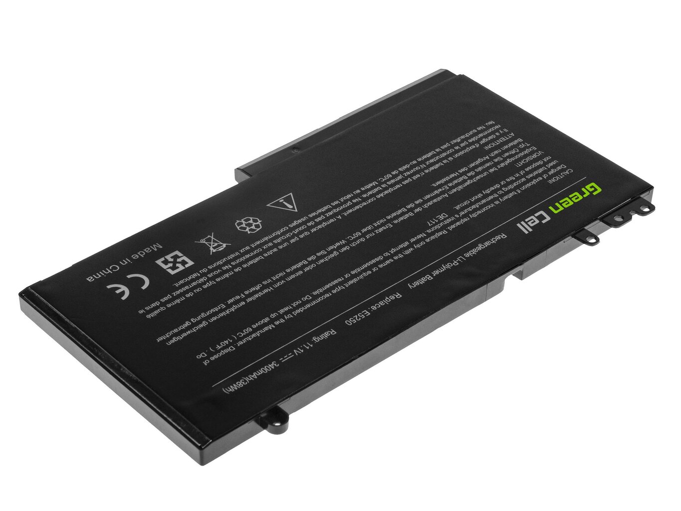 Green Cell Klēpjdatoru akumulators piemērots Dell Latitude 11 3150 3160 12 E5250 E5270 цена и информация | Akumulatori portatīvajiem datoriem | 220.lv