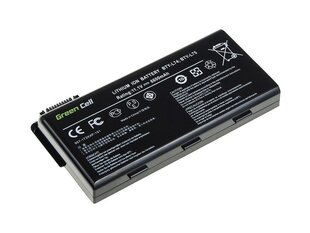 Green Cell Klēpjdatoru akumulators piemērots MSI A6000 CR500 CR600 CR700 CX500 CX600 цена и информация | Аккумуляторы для ноутбуков | 220.lv