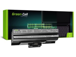 Green Cell Klēpjdatoru akumulators piemērots Sony VAIO VGN-FW PCG-31311M VGN-FW21E цена и информация | Аккумуляторы для ноутбуков	 | 220.lv