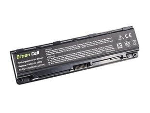 Green Cell Klēpjdatoru akumulators piemērots Toshiba Satellite C850 C855 C870 L850 L855 цена и информация | Аккумуляторы для ноутбуков | 220.lv