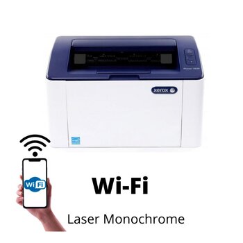 Xerox Phaser 3020V_BI Wi-Fi принтер лазерный черно-белый цена и информация | Принтеры | 220.lv