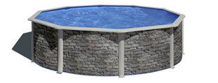 Apaļa karkasa baseins Gre Cerdeña ar smilšu filtru, Ø460x120 cm cena un informācija | Gre Āra baseini, baseinu piederumi | 220.lv