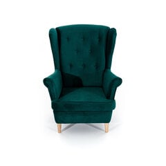Krēsls Aros, tumši zaļš цена и информация | Кресла в гостиную | 220.lv