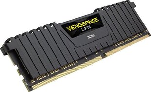 Corsair Vengeance LPX DDR4, 8x16GB, 2666MHz, CL16 (CMK128GX4M8A2666C16) цена и информация | Оперативная память (RAM) | 220.lv