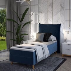 Кровать Satli, 90x200 см, синяя цена и информация | Кровати | 220.lv
