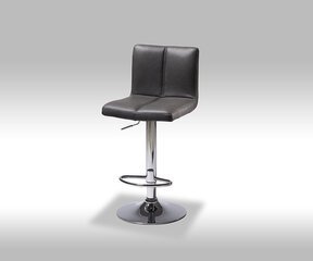 2-u bāra krēslu komplekts FurnHouse Coco, melns cena un informācija | Virtuves un ēdamistabas krēsli | 220.lv