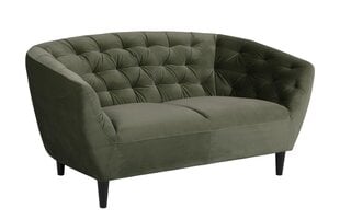 Divvietīgs dīvāns Ria, zaļš цена и информация | Диваны | 220.lv