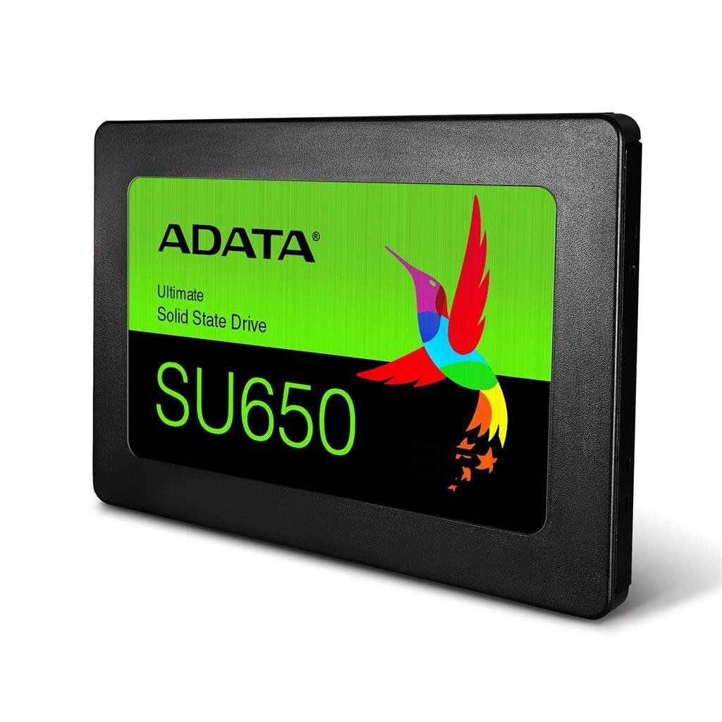 ADATA 960GB 2,5" SATA SSD Ultimate SU650 цена и информация | Iekšējie cietie diski (HDD, SSD, Hybrid) | 220.lv
