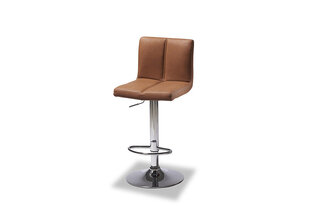 2-u bāra krēslu komplekts FurnHouse Coco, brūns cena un informācija | Virtuves un ēdamistabas krēsli | 220.lv
