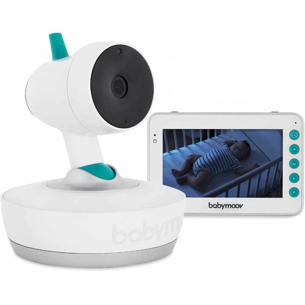 Bezvadu elektroniskā aukle Babymoov Babyphone YOO-MOOV 360° A014417 cena un informācija | Radio un video aukles | 220.lv