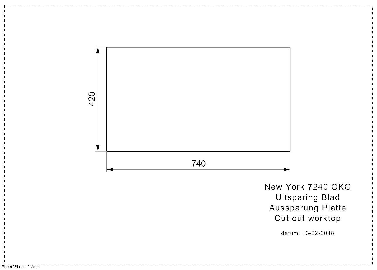 Nerūsējošā tērauda virtuves izlietne Reginox New York 72x40 (L) цена и информация | Virtuves izlietnes | 220.lv