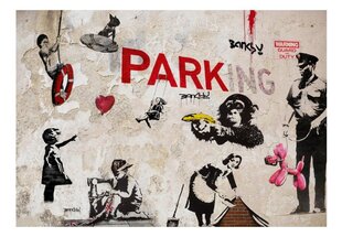 Фотообои - [Banksy] Graffiti Collage 250x175 см цена и информация | Фотообои | 220.lv